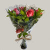 Buquê de 6 Rosas Coral