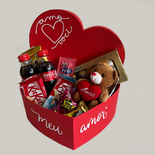 Box de Coração Personalizado