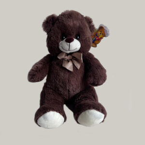 Ursinho Caramelo – Pelúcia Marrom Pequena 24cm